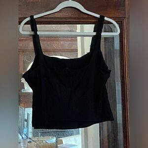 Reformation sleeveless crop top